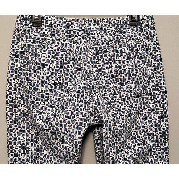 Express Bleus  Floral Print Jeans, size 11/12 - Picture 5 of 11